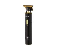 GEEPAS 3-in-1 Grooming Kit Rechargeable Hair Trimmer Cordless Black | Stubble Beard Nose Trimmer Shaver Hair Clipper T-Blade Limit Comb 1/2/3 mm
