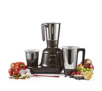 Geepas 3 in 1 Mixer Grinder Stainless Steel Jars Blades Dry & Wet Grinding- 750W