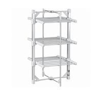 Geepas 3-Tier Heated Clothes Airer Electric Foldable Indoor Dryer Rack 220W