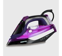 Geepas 3000W 2-in-1 Steam Iron (Dry & Wet) with Ceramic Soleplate, Adjustable Steam, Burst & Vertical, 480ml Tank, GSI24025UK-PL