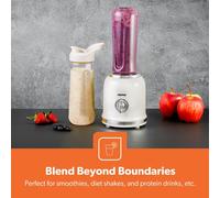 GEEPAS 300W Nutri Blender Smoothie Milkshake Maker 2 Speed Pulse Function White