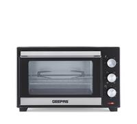 GEEPAS 30L Mini Oven & Grill | Electric Oven with Rotisserie Baking Roasting Grilling | 1600W