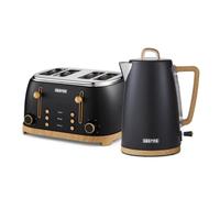 Geepas 4 Slice Toaster & 1.7L Electric Kettle Combo Set Nordiq Design