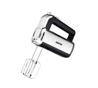 GEEPAS Electric Hand Mixer | Electric Whisk with Storage Base 5-Speed & Turbo Eject Button Handheld Food Collection Cake Mixer Stainless Steel Beaters & Dough Hooks for Whipping Cream 400W Ultra Power