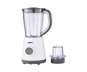 Geepas 500W Multi-Function Blender with 1.5L Jar & Spice Grinder Stainless Steel Blades in Grey Geepas Grey