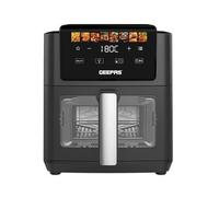 Geepas 5L Air Fryer With Digital Touch Control, 8 Presets, Viewing Window