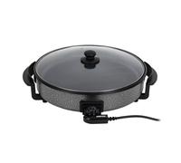 Multi Cooker Electric Frying Pan Large Pot w/ Lid 40cm Temp Control 1500W GEEPAS