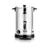 7L Electric Stainless Steel Hot Catering Water Boiler and Commercial Tea Urn Geepas Metallic Silver One Size
