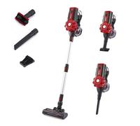 600W 2-in-1 Bagless Vacuum Cleaner Stick & Handheld Lightweight Geepas Red One Size