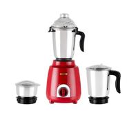 3-in-1 Mixer Grinder, Stainless Steel Jars & Blades 600W Geepas Red One Size