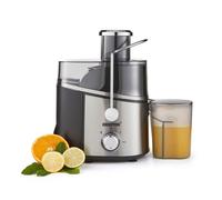 Geepas 600W Juicer Machine Fruit Veg Citrus Centrifugal Electric Juice Extractor in Black Geepas Black