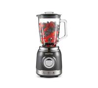 Geepas 700W Multifunctional Blender With 1.5L Glass Jar Ice Crusher Pulse Function In Grey Grey