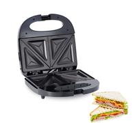 Geepas 750W 2 Slice Sandwich Maker, Automatic Temperature Control