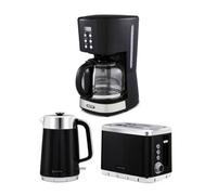 Geepas Arcus 1.7L Electric Kettle & Toaster Set With 1.5L Filter Coffee Machine