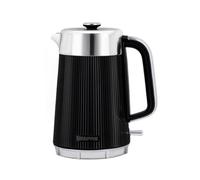Geepas Arcus Collection Black Double Wall Electric Kettle 1.7L 3000W Stainless Steel