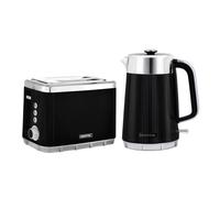 Geepas "Arcus" Matching 1.7L Kettle & Toaster set 4 Slice Toaster in Black Geepas Black