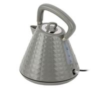 Geepas Argyle 1.5L Cordless Electric Kettle 3000, Grey