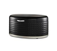 GEEPAS Bread Bin 9L Carbon Steel Kitchen Canister Countertop Storage Box Argyle