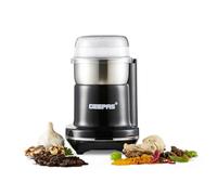 60g Coffee Grinder Electric Dry Grinder Beans Nuts Spice Grinding Mill 200W Geepas Black One Size