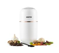 80g Coffee Grinder Stainless Steel Blades Dried Spice Nuts Herbs Mill 200W White Geepas White One Size