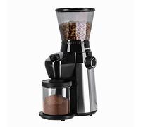 Geepas 350g Electric Burr Coffee Grinder Blender Standing Stainless Steel 15 Settings in Metallic Silver Geepas Metallic Silver