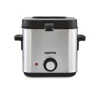 Geepas 900W Deep Fat Fryer 1.5L Stainless Steel Fryer
