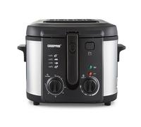 GEEPAS Deep Fat Fryer - Adjustable Thermostat, Viewing Window, CoolTouch Hand...