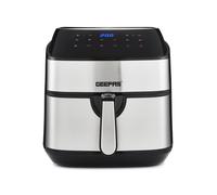 GEEPAS Digital Air Fryer Vortex Technology 7.5L Basket LED Touch Display 60Min Timer 10 Preset Max 200°C Temperature Oil-Free Cooking 1800W