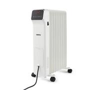 Geepas 2000W Digital Oil Filled Radiator, 9 Fin - Energy Efficient Electric Heater with LED Display, Built-in Timer, 3 Heat Settings, Low Running Cost and Remote Control - 2 Year Warranty