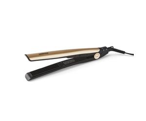 Geepas Easy Style Ceramic Hair Straighteners 28W, Gold
