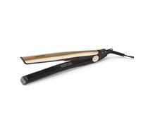 Geepas Easy Style Ceramic Hair Straighteners - Easy Pro-Slim Hair Straightener - Max Temperature 200°C, LED Indicator, 360° Swivel Cord & Lockable Handle with Floating Plates - 28W - 2-Year Warranty