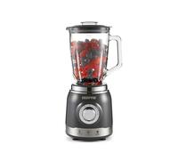 Geepas Electric Blender Smoothie Maker, 700W | Glass Jug Blender with Ice Cru...
