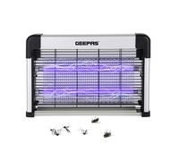 GEEPAS Electric Bug Killer | UV Light Fly Zapper Insect Killer for Mosquitoes, Moths, Wasps & Flies Indoor Use | 80ft Coverage Chemical-Free Pest Control| Removable Washable Tray | Bug Catcher, 16W