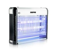 GEEPAS Electric Bug Killer | UV Light Fly Zapper Insect Killer for Mosquitoes, Moths, Wasps & Flies Indoor Use | 80ft Coverage Chemical-Free Pest Control| Removable Washable Tray | Bug Catcher, 16W