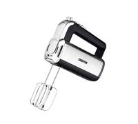 GEEPAS Electric Hand Mixer | Electric Whisk with Storage Base 5-Speed & Turbo Eject Button Handheld Food Collection Cake Mixer Stainless Steel Beaters & Dough Hooks for Whipping Cream 400W Ultra Power