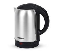 GEEPAS Electric Kettle | 1.8L Cordless Stainless Steel Jug Kettle with LED Indicator for Hot Water Tea Coffee | Boil Dry Protection Auto Shut Off Water Gauge | Swivel Base with Auto Lid Open | 1800W