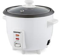GEEPAS Electric Rice Cooker 0.6L Keep Warm Function Auto Cooking 300W