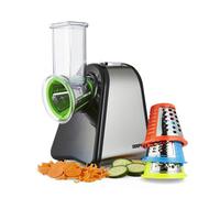 GEEPAS Electric Salad Maker 4 in 1 Slicer Fruit Cutter Vegetable Grater Chopper