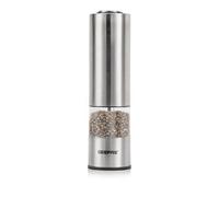 Geepas Electric Salt & Pepper Mill, Battery-Powered, LED Light