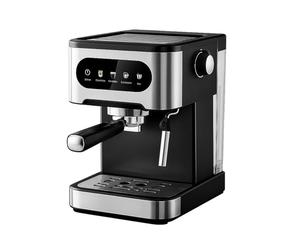 GEEPAS Espresso Machine with Milk Frother Coffee Maker 20Bar Pressure 1350W | Touch Control Colour Panel 1.5L Tank Dual Filter Espresso Americano Steam