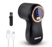 GEEPAS Lint Remover De Bobbler for Clothes Fabric Shaver Battery Operated Black