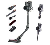 Geepas Flex Cordless Bendi Stick Vacuum Cleaner 29.6V 55 Min Runtime 33Kpa Black Led Display