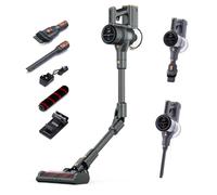 GEEPAS Flex Cordless Vacuum Cleaner Handheld Stick Bendable Wand 55 Mins Runtime