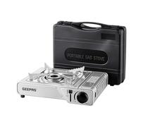 GEEPAS Gas Stove Single Burner Portable Camping Stove BBQ Cooker Carry Case