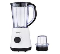 Geepas GSB44035UKBK 2 in 1 1 5L Jug Blender with Spice Coffee Grinder