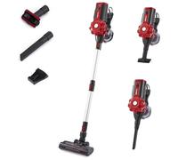 600W 2-in-1 Bagless Vacuum Cleaner Stick & Handheld Lightweight Geepas Red One Size