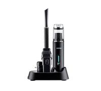 GEEPAS Handheld Car Vacuum Cleaner | 4-in-1 Cordless Portable Upright Stick Vacuum Blower Inflator Deflator | HEPA Filter Compact Lightweight Rechargeable Charging Base 30min Runtime Powerful Suction