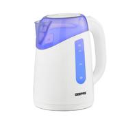 GEEPAS Illuminating 1.7L Electric Kettle Cordless Jug Kettle 2200W White
