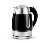 GEEPAS Illuminating Electric Kettle | 1.7L Cordless Stainless Steel Jug Kettle | Rapid Boil for Hot Water Tea Coffee | Boil Dry Protection Auto Shut Off | Swivel Base with Auto Lid Open | 2200W