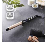 GEEPAS Instant Pro Digital Hair Curler LED Display 6 Temp Settings Auto Off